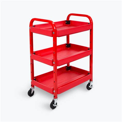 Adjustable Utility Cart - Three Shelves