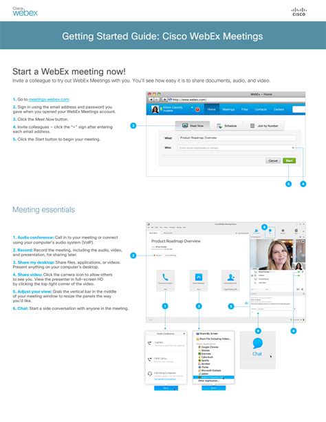 Pdf Getting Started Guide Cisco Webex Meetings Dokumen Tips