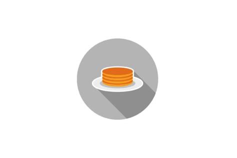 Pancake Background Food Icon Graphic By Yellowhellow · Creative Fabrica