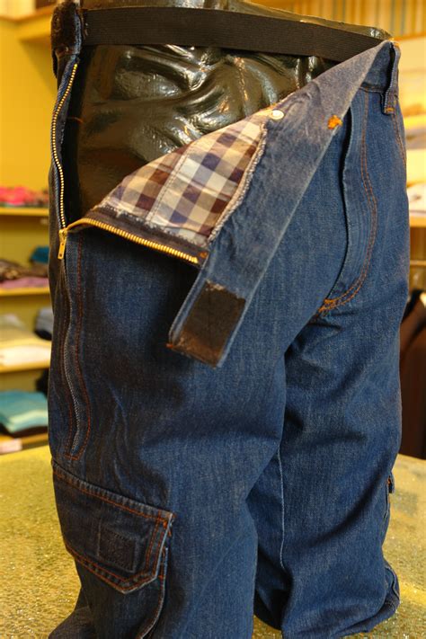 Mens Adaptive Wheelchair Denim Trouser Denim Trousers Jeans Adaptive Devices Wheelchair