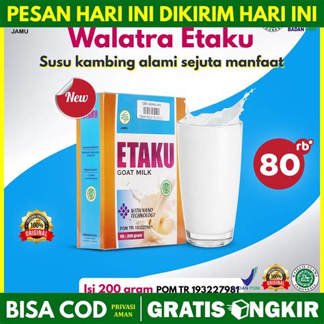 Jual READY STOCK BUKAN ETAWAKU PLATINUM TAPI ETAKU GOAT MILK Susu