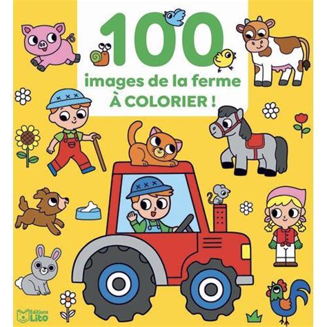 Livre De Pages De Coloriage Lito Diffusion Sur Le Theme De La Ferme