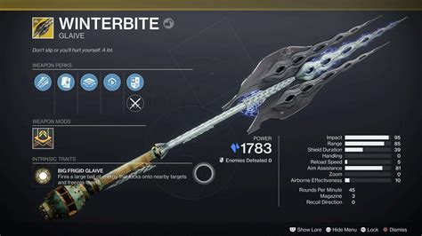 How To Get The Winterbite Exotic Glaive From The Hall Of Heroes In Destiny 2: Lightfall - GameSpot