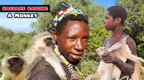 Catching Monkeys With The HADZABE TRIBE We Finally Got Them YouTube