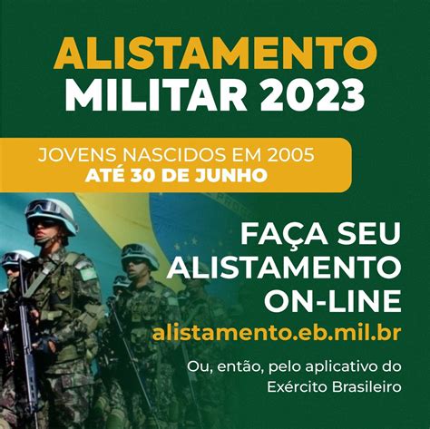 Jovens Nascidos Em J Podem Fazer Alistamento Militar Obrigat Rio