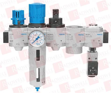 Lfr D Midi Kg Pneumatic Regulator By Festo