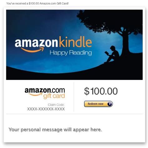 Amazon Gift Card – E-mail – Amazon Kindle | GiftCardsUnlimited.com