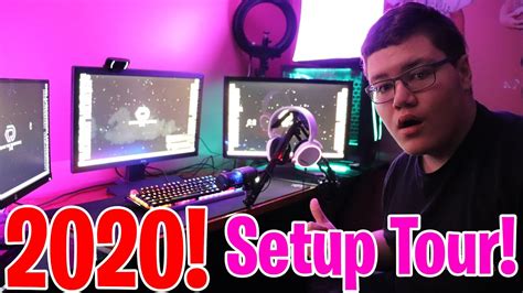 Fortnite Gaming Setup Tour Youtube