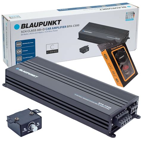 BLAUPUNKT AMPLIFICADOR BPA E604 AutoPerformance CR