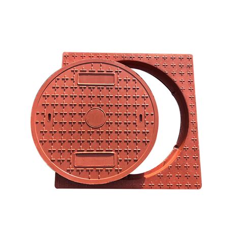 Frp Smc Bmc Round To Square Composite Manhole Frame Cover For Sewer