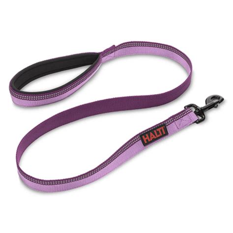 Halti Two Toned Dog Leash Purple Baxterboo