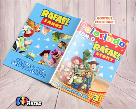 Livro De Colorir Toy Story Elo7 Produtos Especiais