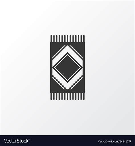 Carpet Icon Symbol Premium Quality Isolated Mat Vector Image