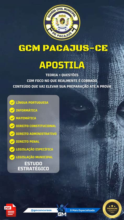 APOSTILA DA GUARDA DE PACAJUS