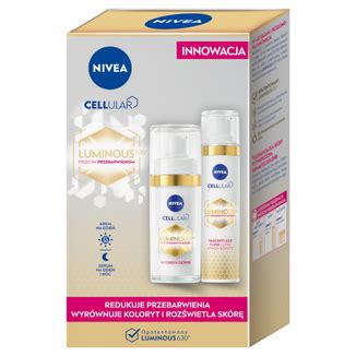 Zestaw Nivea Cellular Luminous Krem Na Dzie Spf Ml