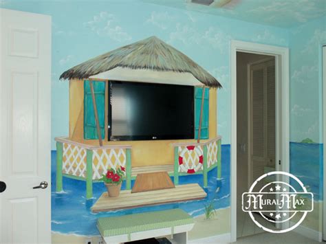 Hawaii Surf Beach Wall Murals ¦ Hawaii Beach Nursery Murals and wall Decor in South Florida ...