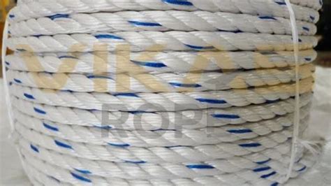 Mm White Nylon Pp Rope For Rappelling At Rs Kg In Aurangabad Id