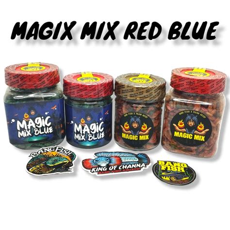 Jual Magic Mix Blue Red Original Resmi Bang Fish Aquatic Solusi