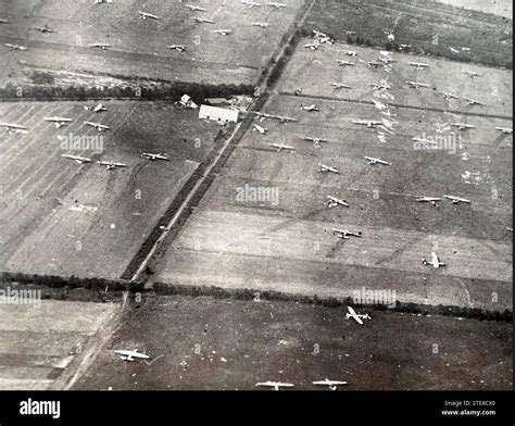 OPERATION MARKET GARDEN 1944. Horsa gliders on LZ (Landing Zone) S ...