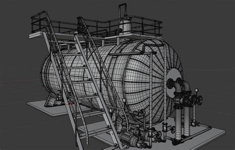 ArtStation - Industrial Steam Boiler | Resources