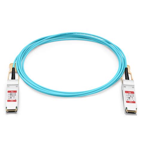 Cable óptico activo compatible con HPE Aruba 3m 10ft 100G QSFP28