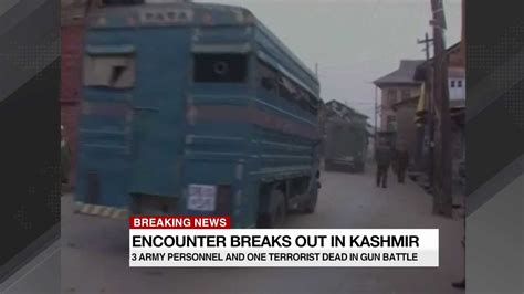 Encounter Breaks Out In Kashmir South Asia News