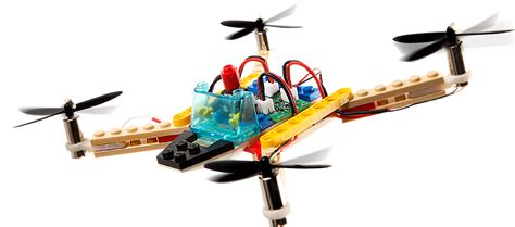 Flybrix DIY LEGO Quadcopter Kit Build Your Own Drone Diy Drone Lego