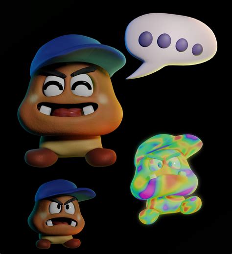 Goombario Joined Your Party!! : r/papermario