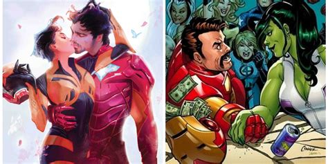 10 Marvel Characters Iron Man Had A Relationship With