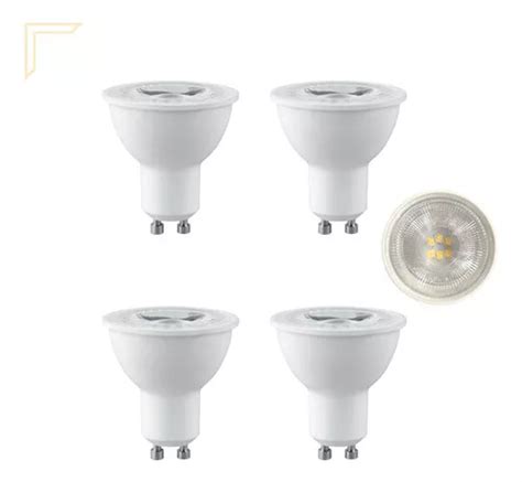 Lámpara LED dicroica de 4 W 6 W neutra Mr16 Gu10 4000 K Lup10