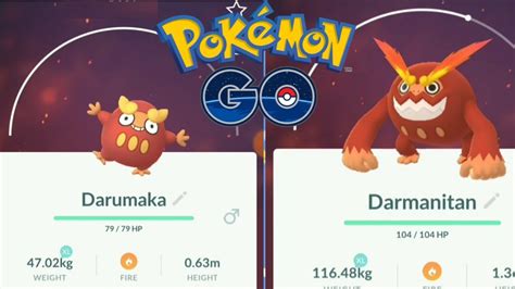 Evolving Darumaka To Darmanitan In Pokemon Go Youtube