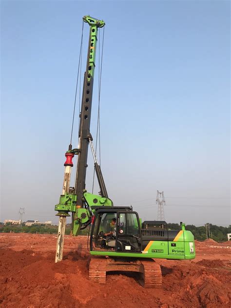 Tysim Kr A Excavator Drilling Machine Used Rotary Drilling Rig Small