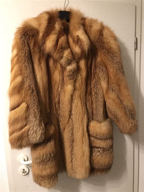 Pelzmantel Fuchs Damen Ebay