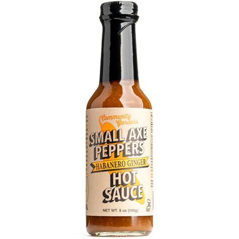 Small Axe Peppers Habanero Ginger Hot Sauce Small Axe Peppers