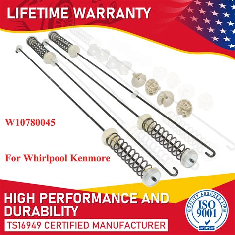 New W Washer Suspension Rod Kit Compatible For Whirlpool