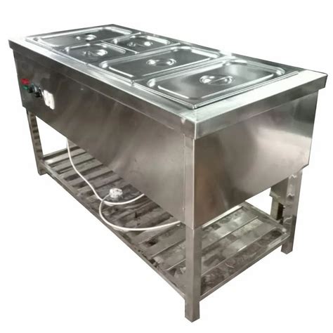 Silver LPG Stainless Steel Hot Bain Marie For Commercial Kitchen V At Rs In South