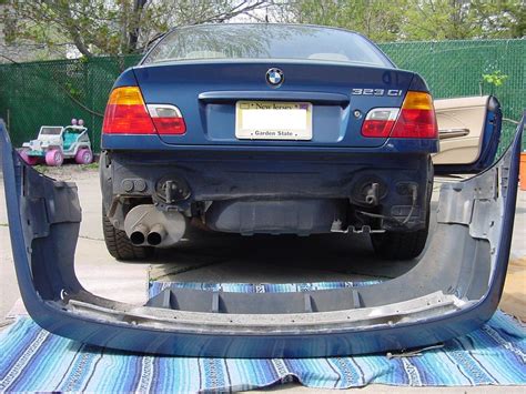 Diy E46 Rear Bumper Removal Rear Bumper Rail Guide Replacement