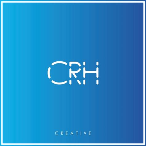 Crh Premium Vector Ltimo Dise O De Logotipo Dise O Creativo De