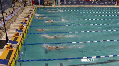 2016 AT T Winter National Championships Mens 500y Free B Final YouTube