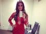 Ego Nicole Bahls Usa Vestido Decotado Em Programa De Televis O