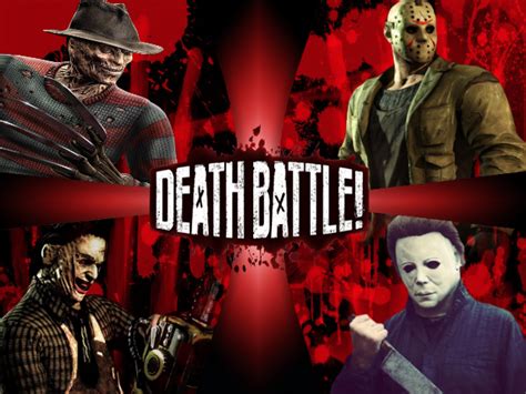 Image Freddy Vs Jason Vs Leatherface Vs Michael Myerspng Death