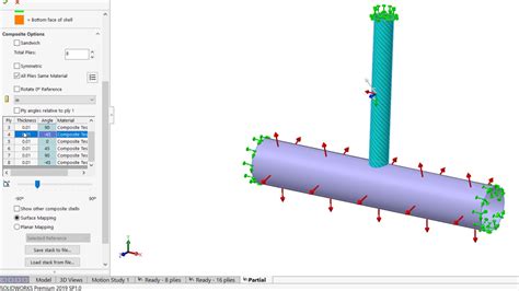 SOLIDWORKS Simulation Composite Analysis Tutorial