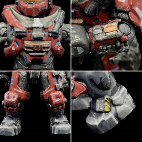 Share Project Custom Halo Reach Mark Vi Spartan Mega™ Unboxed