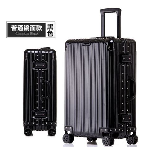 China All Aluminium Magnesium Alloy Trolley Case Bag Carry On Suitcase