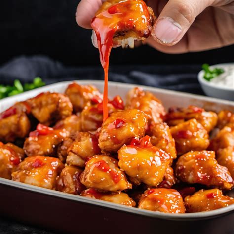 Delicious Magic Sauce Baked Sweet Chili Chicken Bites Recipe