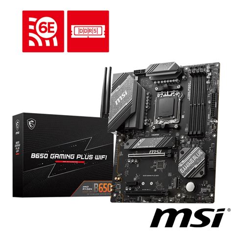 Msi微星 B650 Gaming Plus Wifi 主機板 微星主機板 Amd腳位 Yahoo奇摩購物中心