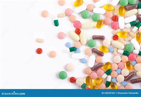 Pills Tablets And Capsules Stock Photo Image Of Healthy Medicament