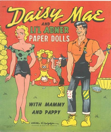 Vintage Uncut 1941 Daisy Mae Paper Dolls Hd Laser Reproduction~lo Pr~hi Qual Ebay In 2021