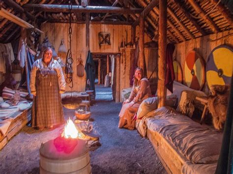 Inside Vikings' house, L'Anse Aux Meadows, Newfoundland, Canada | Viking house, Viking life, Vikings