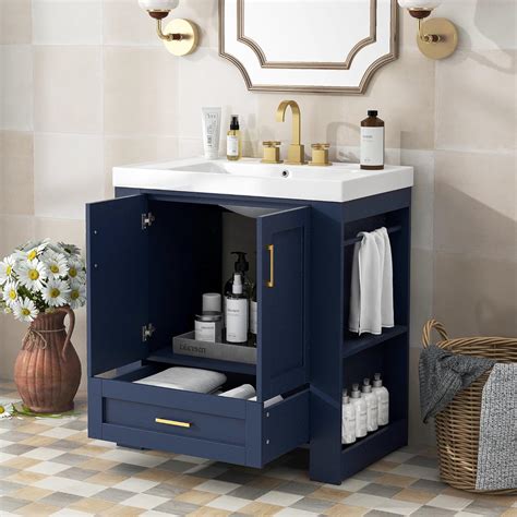 Amazon Virubi Bathroom Vanity With Single Sink Combo Modern